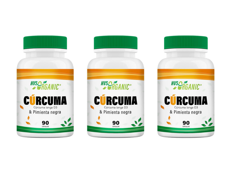 CÚRCUMA - PAQUETE 3 UNIDADES CON ENVÍO GRATIS