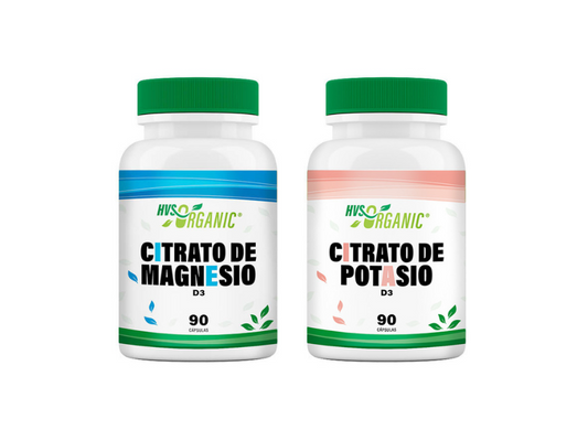 Citrato de Magnesio + Citrato de Potasio