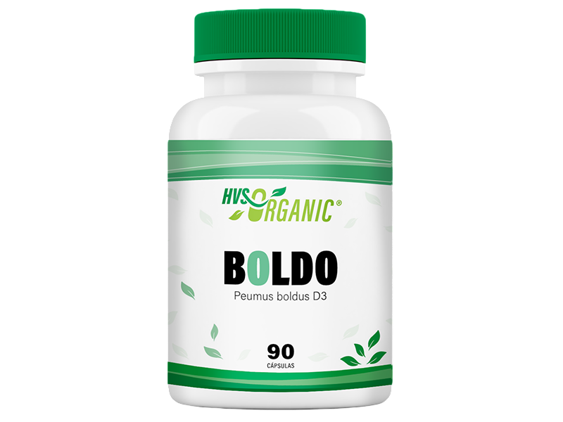 Boldo (Peumus boldus D3) - 90 cápsulas