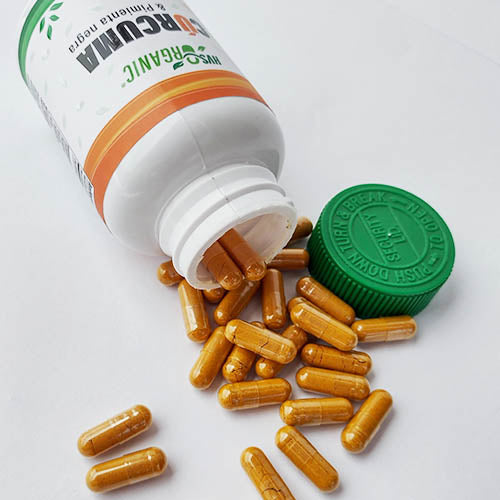 CÚRCUMA 100% NATURAL Pimienta Negra 🟡 90 Cápsulas