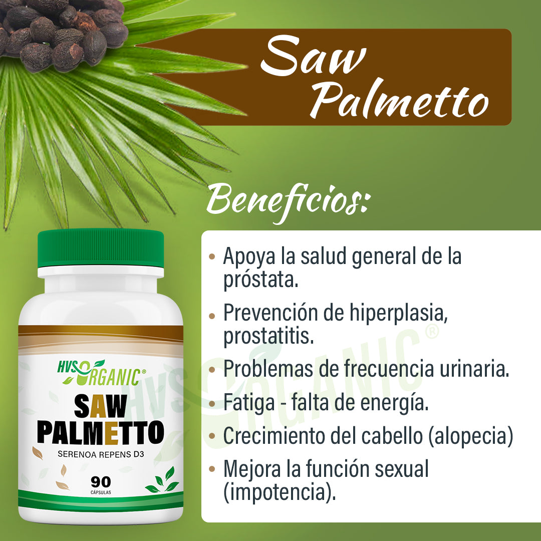 Saw Palmetto en Cápsulas
