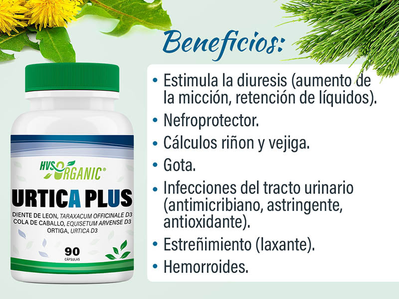 Urtica Plus – 90 cápsulas