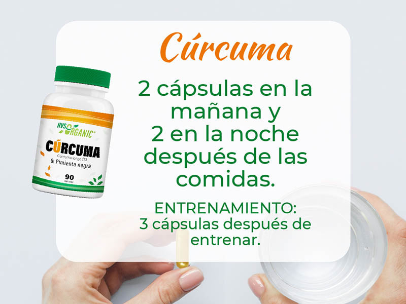CÚRCUMA 100% NATURAL Pimienta Negra 🟡 90 Cápsulas