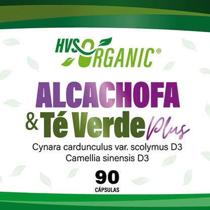 Alcachofa y Té verde PLUS Cápsulas