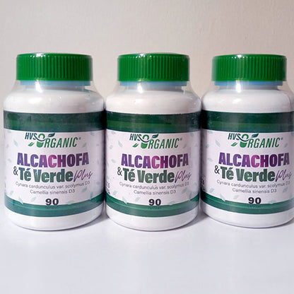Alcachofa y Té verde PLUS Cápsulas