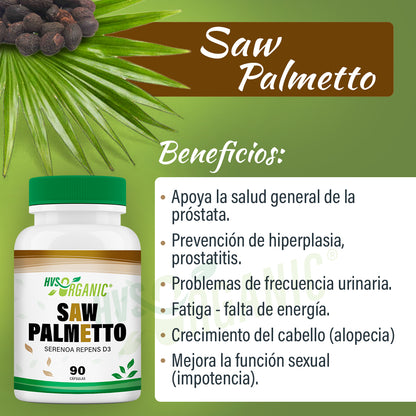 Saw Palmetto en Cápsulas